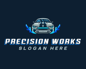 Sports Car Detailing logo design