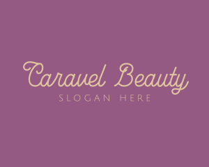 Feminine Beauty Script logo design