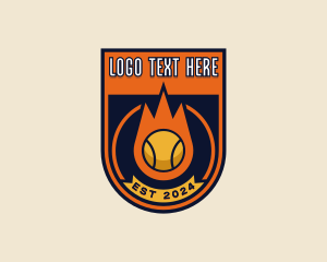 Tennis Sports Tournament Logo