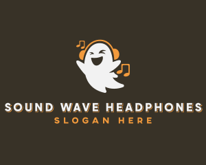 Music Headphones Ghost logo