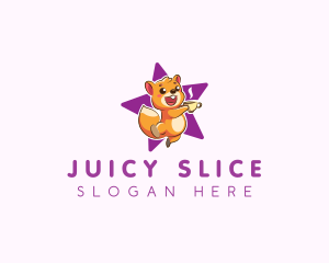 Jolly Squirrel Coffee logo design