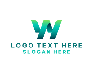 Web Technology Letter W logo