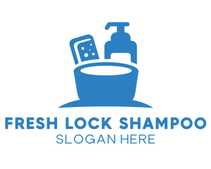 Basin Soap Clean logo design