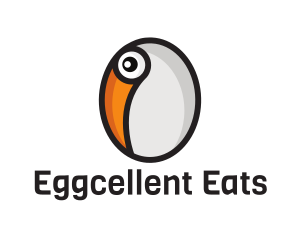 Toucan Bird Egg logo