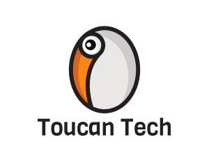 Toucan Bird Egg logo