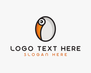 Toucan Bird Egg logo