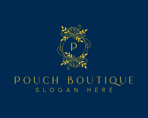 Floral Wreath Boutique logo design