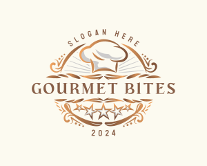 Gourmet Chef Toque logo design