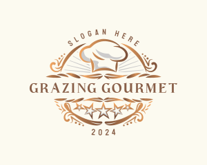 Gourmet Chef Toque logo design