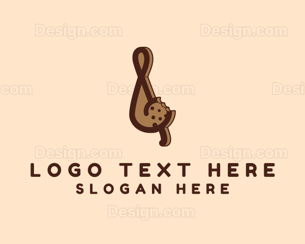 Musical Cookie Snack Logo