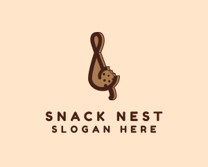 Musical Cookie Snack logo design