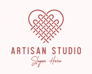 Heart Woven Handicraft logo design