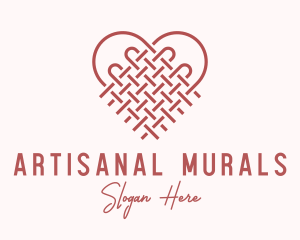 Heart Woven Handicraft logo design