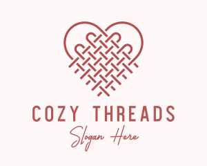 Heart Woven Handicraft logo design