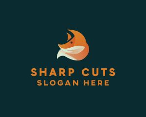 Head Fox Animal logo design