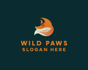 Head Fox Animal logo