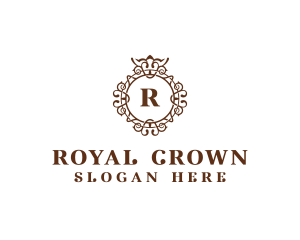 Royal Crown Shield logo design