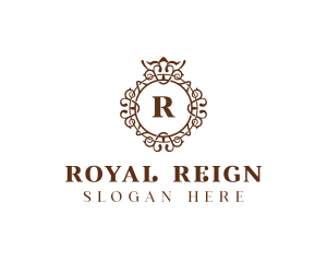 Royal Crown Shield logo design