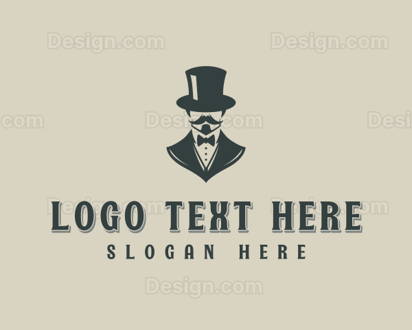 Formal Gentleman Grooming Logo