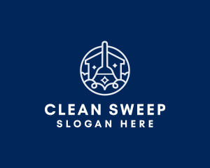 Tidy Home Cleaning logo design