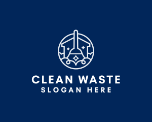 Tidy Home Cleaning logo design