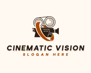 Multimedia Film Camera logo design