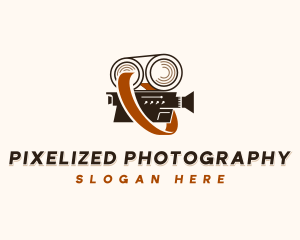 Multimedia Film Camera logo design