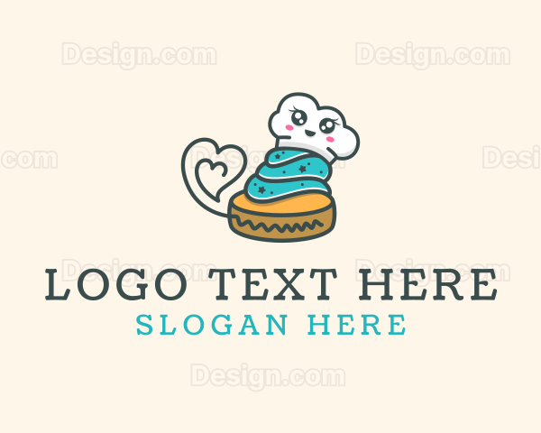 Sweet Pastry Dessert Logo