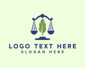 Legal Justice Scales  Logo