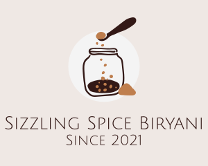 Spice Jar Ingredients  logo design