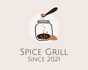 Spice Jar Ingredients  logo design