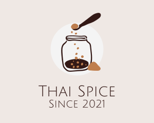 Spice Jar Ingredients  logo design