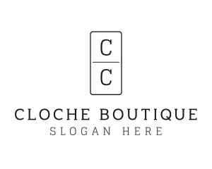 Upscale Fashion Boutique logo design