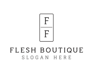 Upscale Fashion Boutique logo design