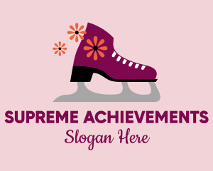 Floral Figure Skater logo