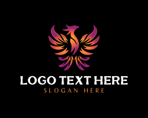 Phoenix Flame Bird logo