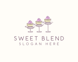 Baking Sweet Cupcake   logo design