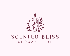 Artisanal Scented Candle logo design