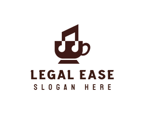 Music Coffee Cup logo