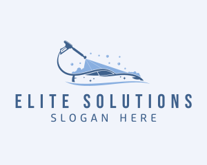 Car Pressure Washing  logo design