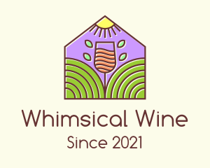 Wine House Farm logo design