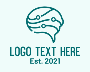 Neurology - Brain Chat Neurology logo design