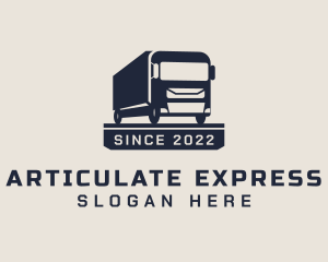 Truck Delivery Express logo design