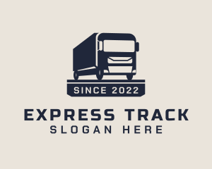 Truck Delivery Express logo design