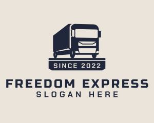 Truck Delivery Express logo design