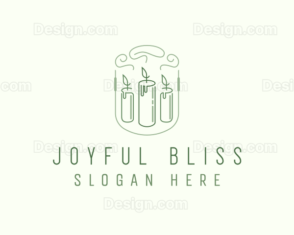 Scented Candle Wax Logo