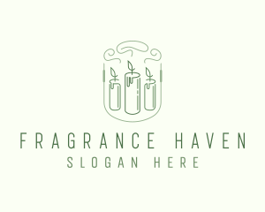 Scented Candle Wax logo design