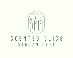 Scented Candle Wax logo design