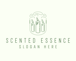 Scented Candle Wax logo design