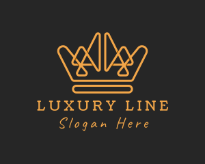 Fashion Luxury Crown logo design